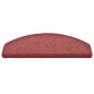 vidaXL Alfombras de peldaños de escalera 15 uds rojo 65x24x4 cm vidaXL Alfombras de peldaños de escalera 15 uds rojo 65x24x4 cm