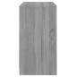 vidaXL Aparador de madera contrachapada gris Sonoma 70x41x75 cm