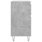 vidaXL Aparador de madera contrachapada gris hormigón 60x35x70 cm vidaXL Aparador de madera contrachapada gris hormigón 60x35x70 cm