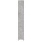 vidaXL Armario de baño madera contrachapada gris hormigón 30x30x190 cm vidaXL Armario de baño madera contrachapada gris hormigón 30x30x190 cm