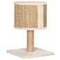 vidaXL Árbol para gatos con casa y poste rascador 52 cm hierba marina vidaXL Árbol para gatos con casa y poste rascador 52 cm hierba marina
