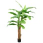 vidaXL Árbol bananero artificial con macetero 300 cm verde vidaXL Árbol bananero artificial con macetero 300 cm verde