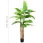 vidaXL Árbol bananero artificial con macetero 300 cm verde vidaXL Árbol bananero artificial con macetero 300 cm verde