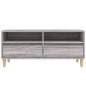 vidaXL Mueble de TV madera contrachapada gris Sonoma 100x34,5x44,5 cm vidaXL Mueble de TV madera contrachapada gris Sonoma 100x34,5x44,5 cm