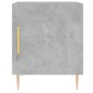 vidaXL Mesitas noche 2 uds madera ingeniería gris hormigón 40x40x50 cm vidaXL Mesitas noche 2 uds madera ingeniería gris hormigón 40x40x50 cm