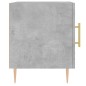 vidaXL Mesitas noche 2 uds madera ingeniería gris hormigón 40x40x50 cm vidaXL Mesitas noche 2 uds madera ingeniería gris hormigón 40x40x50 cm