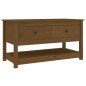 vidaXL Mesa de centro madera maciza de pino marrón miel 102x49x55 cm vidaXL Mesa de centro madera maciza de pino marrón miel 102x49x55 cm