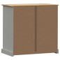 vidaXL Cómoda VIGO madera maciza pino gris 80x40x76 cm vidaXL Cómoda VIGO madera maciza pino gris 80x40x76 cm