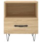 vidaXL Mesita noche 2 uds madera ingeniería roble Sonoma 40x35x47,5 cm vidaXL Mesita noche 2 uds madera ingeniería roble Sonoma 40x35x47,5 cm