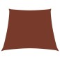 vidaXL Toldo de vela trapezoidal de tela oxford terracota 3/5x4 m vidaXL Toldo de vela trapezoidal de tela oxford terracota 3/5x4 m