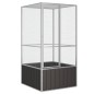 vidaXL Jaula de pájaros acero galvanizado antracita 111x107x211,5 cm vidaXL Jaula de pájaros acero galvanizado antracita 111x107x211,5 cm