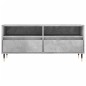 vidaXL Mueble de TV madera contrachapada gris hormigón 100x34,5x44,5cm vidaXL Mueble de TV madera contrachapada gris hormigón 100x34,5x44,5cm