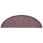 vidaXL Alfombras de peldaños de escalera 15 uds morado 65x25 cm vidaXL Alfombras de peldaños de escalera 15 uds morado 65x25 cm