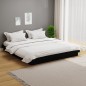 vidaXL Estructura de cama de madera maciza negro 200x200 cm vidaXL Estructura de cama de madera maciza negro 200x200 cm