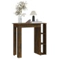 vidaXL Mesa alta con estante roble Sonoma 102x50x103,5 cm vidaXL Mesa alta con estante roble Sonoma 102x50x103,5 cm