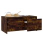 vidaXL Mesa de centro madera de ingeniería roble ahumado 90x50x41,5 cm vidaXL Mesa de centro madera de ingeniería roble ahumado 90x50x41,5 cm