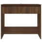 vidaXL Mesa consola madera de ingeniería marrón roble 89x41x76,5 cm vidaXL Mesa consola madera de ingeniería marrón roble 89x41x76,5 cm