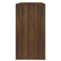 vidaXL Mesa consola madera de ingeniería marrón roble 89x41x76,5 cm vidaXL Mesa consola madera de ingeniería marrón roble 89x41x76,5 cm