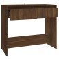 vidaXL Mesa consola madera de ingeniería marrón roble 89x41x76,5 cm vidaXL Mesa consola madera de ingeniería marrón roble 89x41x76,5 cm