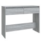 vidaXL Mesa consola madera de ingeniería gris Sonoma 100x35x76,5 cm vidaXL Mesa consola madera de ingeniería gris Sonoma 100x35x76,5 cm