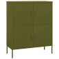 vidaXL Armario de almacenamiento acero verde oliva 80x35x101,5 cm vidaXL Armario de almacenamiento acero verde oliva 80x35x101,5 cm