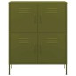 vidaXL Armario de almacenamiento acero verde oliva 80x35x101,5 cm vidaXL Armario de almacenamiento acero verde oliva 80x35x101,5 cm