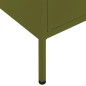 vidaXL Armario de almacenamiento acero verde oliva 80x35x101,5 cm vidaXL Armario de almacenamiento acero verde oliva 80x35x101,5 cm