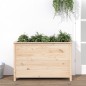 vidaXL Arriate elevado de jardín madera maciza de pino 119,5x40x78 cm vidaXL Arriate elevado de jardín madera maciza de pino 119,5x40x78 cm