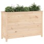 vidaXL Arriate elevado de jardín madera maciza de pino 119,5x40x78 cm vidaXL Arriate elevado de jardín madera maciza de pino 119,5x40x78 cm