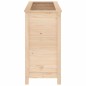 vidaXL Arriate elevado de jardín madera maciza de pino 119,5x40x78 cm vidaXL Arriate elevado de jardín madera maciza de pino 119,5x40x78 cm
