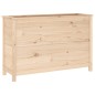 vidaXL Arriate elevado de jardín madera maciza de pino 119,5x40x78 cm vidaXL Arriate elevado de jardín madera maciza de pino 119,5x40x78 cm