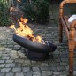 Esschert Design Brasero inclinado acero negro FF402 Esschert Design Brasero inclinado acero negro FF402