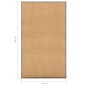 vidaXL Felpudo lavable crema 90x150 cm