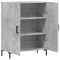 vidaXL Aparador de madera de ingeniería gris hormigón 69,5x34x90 cm vidaXL Aparador de madera de ingeniería gris hormigón 69,5x34x90 cm