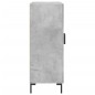 vidaXL Aparador de madera de ingeniería gris hormigón 69,5x34x90 cm vidaXL Aparador de madera de ingeniería gris hormigón 69,5x34x90 cm
