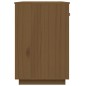 vidaXL Escritorio de madera maciza de pino marrón miel 95x50x75 cm vidaXL Escritorio de madera maciza de pino marrón miel 95x50x75 cm