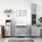vidaXL Armario de baño madera de ingeniería gris hormigón 58x33x60 cm vidaXL Armario de baño madera de ingeniería gris hormigón 58x33x60 cm