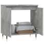 vidaXL Armario de baño madera de ingeniería gris hormigón 58x33x60 cm vidaXL Armario de baño madera de ingeniería gris hormigón 58x33x60 cm