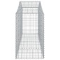 vidaXL Cestas de gaviones 3 uds forma de arco hierro 200x50x80/100 cm vidaXL Cestas de gaviones 3 uds forma de arco hierro 200x50x80/100 cm