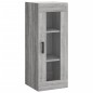 vidaXL Aparador alto madera contrachapada gris Sonoma 34,5x34x180 cm vidaXL Aparador alto madera contrachapada gris Sonoma 34,5x34x180 cm