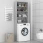vidaXL Armario de lavadora gris Sonoma 64x24x190 cm vidaXL Armario de lavadora gris Sonoma 64x24x190 cm