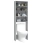 vidaXL Armario de lavadora gris Sonoma 64x24x190 cm vidaXL Armario de lavadora gris Sonoma 64x24x190 cm