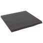 vidaXL Estante de pared madera roble tratada marrón oscuro 40x40x2 cm vidaXL Estante de pared madera roble tratada marrón oscuro 40x40x2 cm