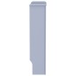 vidaXL Cubierta para radiador MDF gris 205 cm vidaXL Cubierta para radiador MDF gris 205 cm