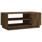 vidaXL Mesa de centro madera de ingeniería roble ahumado 102x55x43 cm vidaXL Mesa de centro madera de ingeniería roble ahumado 102x55x43 cm