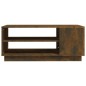 vidaXL Mesa de centro madera de ingeniería roble ahumado 102x55x43 cm vidaXL Mesa de centro madera de ingeniería roble ahumado 102x55x43 cm