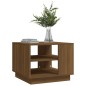 vidaXL Mesa de centro madera de ingeniería marrón roble 55x55x43 cm vidaXL Mesa de centro madera de ingeniería marrón roble 55x55x43 cm