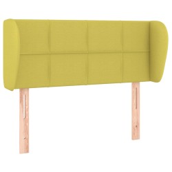 vidaXL Cabecero de tela verde 103x23x78/88 cm