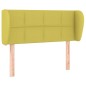 vidaXL Cabecero de tela verde 103x23x78/88 cm vidaXL Cabecero de tela verde 103x23x78/88 cm