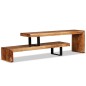 vidaXL Mueble para la televisión de madera maciza de acacia